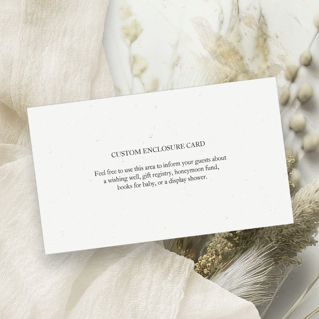 Minimalist Custom Enclosure Card (Creator Uploaded)