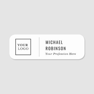 Minimalist Custom Logo Name Title Tag