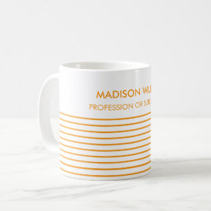 Minimalist Custom Name Personalised Coffee Mug