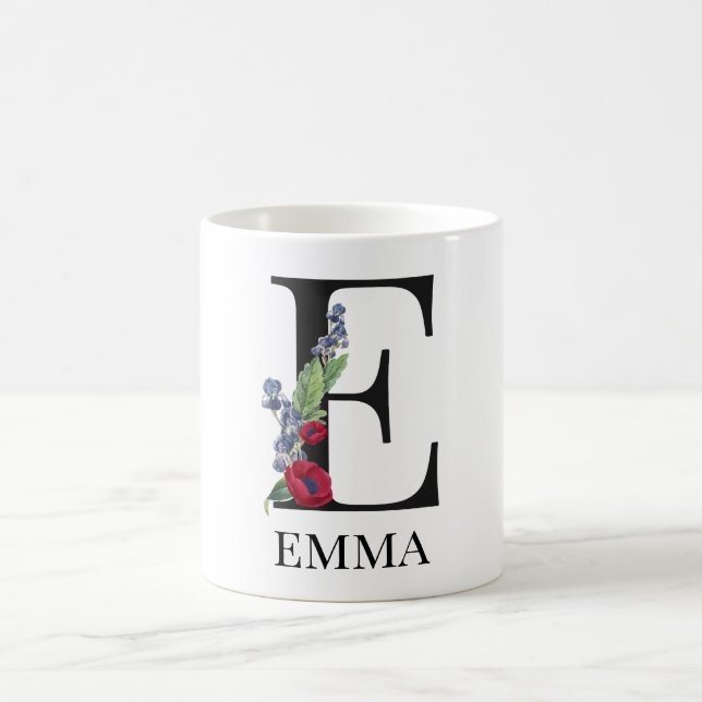 Minimalist Custom Name Personalised Coffee Mug (Center)