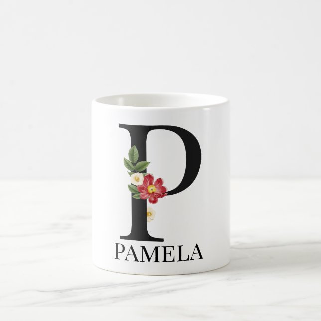 Minimalist Custom Name Personalised Coffee Mug (Center)