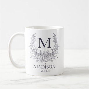 Minimalist Custom Name Personalised Coffee Mug