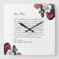 Minimalist Custom Notebook handwritten love letter