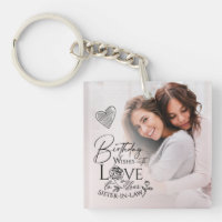 Minimalist Custom Sister-In-Law Birthday Gifts