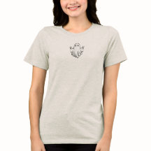 Minimalist Cute Ghost T-Shirt 
