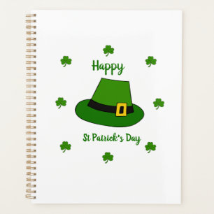 Minimalist Cute Happy St Patrick's Day Planner