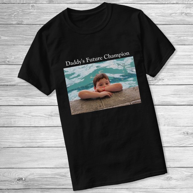 Minimalist Daddy's Future Champion Photo T-Shirt (Creator Uploaded)