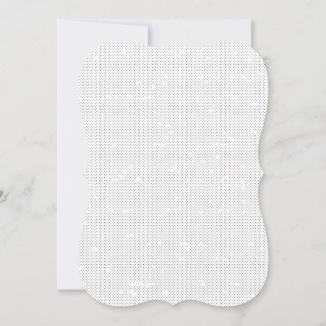 Minimalist Daisy Pattern Flat Cards (Front)