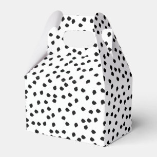 Minimalist Dalmatian Spots Simple Modern Cute Favour Box
