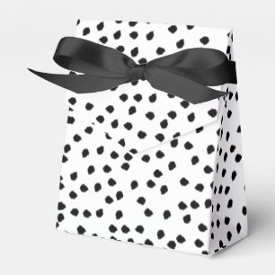 Minimalist Dalmatian Spots Simple Modern Cute Favour Box