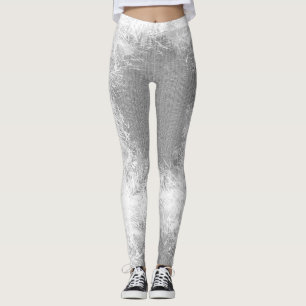 Minimalist Denim Silhouette - Black Leggings