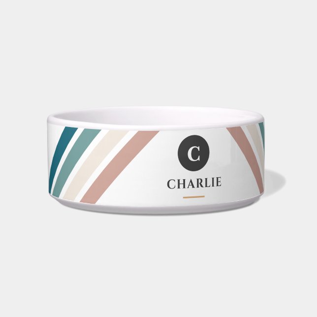 Minimalist design in pastel colours bowl (Front)
