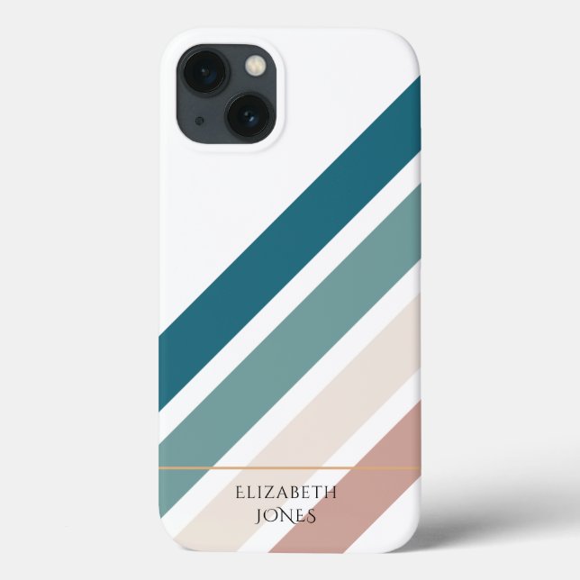 Minimalist design in pastel colours Case-Mate iPhone case (Back)