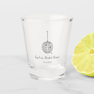 Minimalist Disco Ball Shot Glass