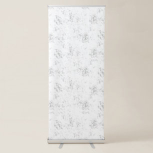 Minimalist Distressed Academic Texture Retractable Banner