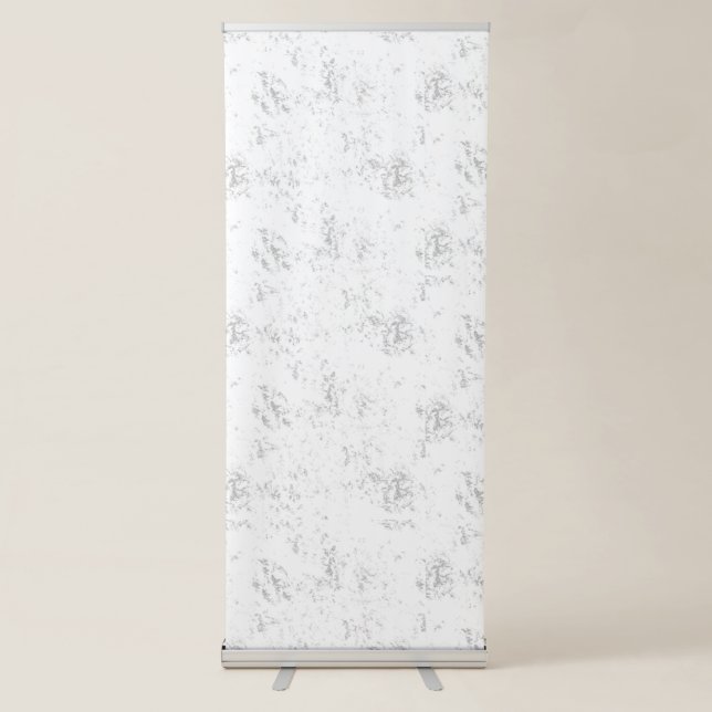 Minimalist Distressed Academic Texture Retractable Banner (Front)
