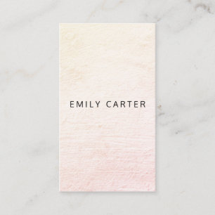 Minimalist Distressed Business Card