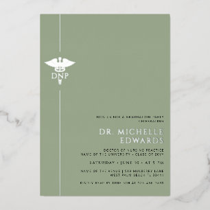 Minimalist DNP Doctor of Nursing Practice Graduate