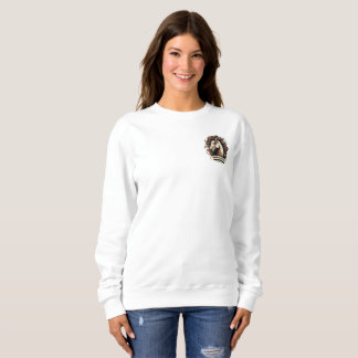 minimalist drawing of a horse sweatshirt
