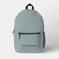 Minimalist Dusty Blue Professional Simple