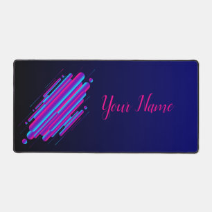 Minimalist Dynamic Flowing Bubles Desk Mat