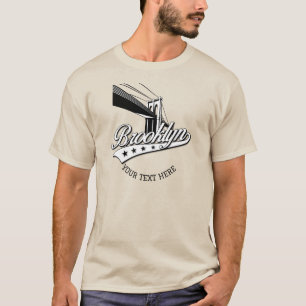 Minimalist Elegant Brooklyn Design Sand Shirt