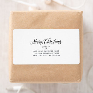 Minimalist Elegant Christmas   Custom Shipping