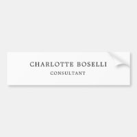 Minimalist Elegant Classical Professional