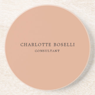 Minimalist Elegant Classical Professional Coaster