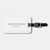 Minimalist Elegant Classical Professional