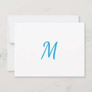 Minimalist Elegant Classical Professional Monogram Card