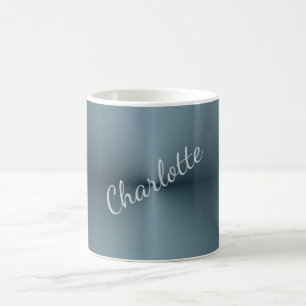 Minimalist Elegant Classical Professional Name Coffee Mug