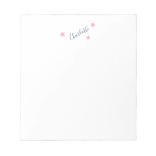 Minimalist Elegant Classical Professional Name Notepad