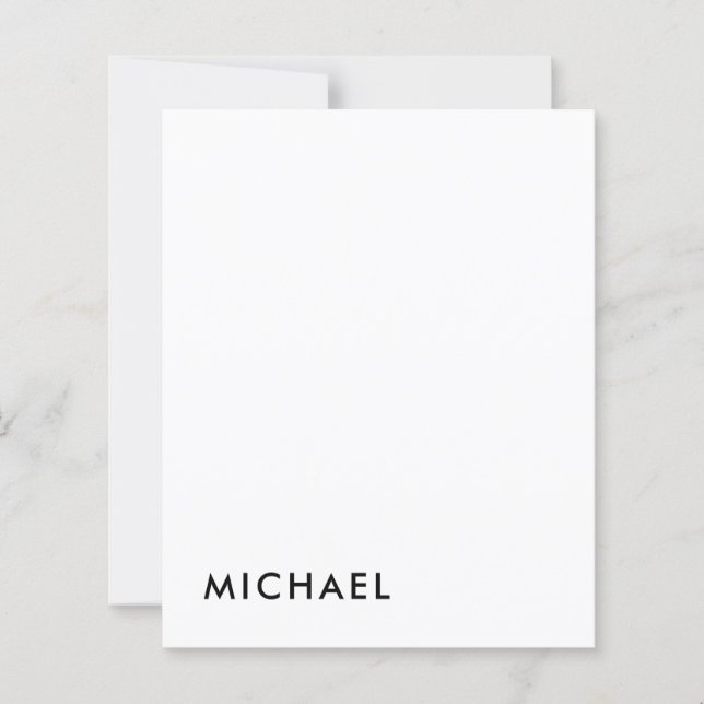 Minimalist Elegant Classical Professional Simple (Front)