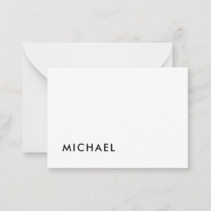 Minimalist Elegant Classical Professional Simple Card