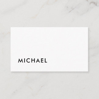 Minimalist Elegant Classical Professional Simple Enclosure Card