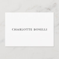 Minimalist Elegant Classical Professional Simple