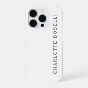 Minimalist Elegant Classical Professional Simple iPhone 16 Pro Case
