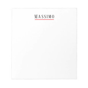 Minimalist Elegant Classical Professional Simple Notepad