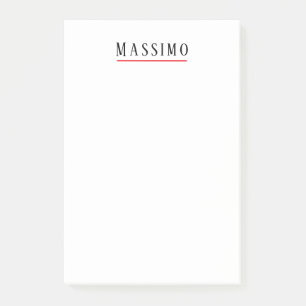 Minimalist Elegant Classical Professional Simple Post-it Notes