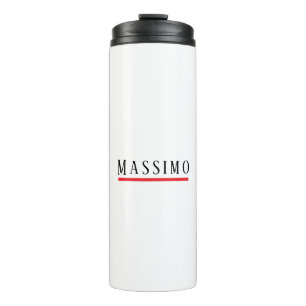 Minimalist Elegant Classical Professional Simple Thermal Tumbler