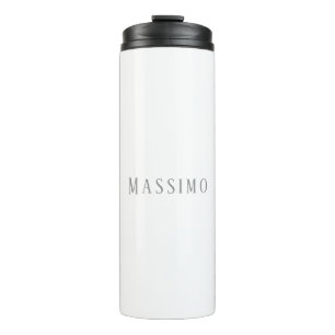 Minimalist Elegant Classical Professional Simple Thermal Tumbler