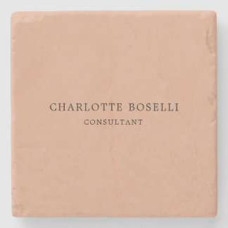 Minimalist Elegant Classical Professional Stone Coaster