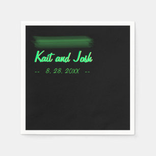 Minimalist Elegant Fab Style Wedding Napkin