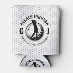 Minimalist Elegant Golf Design Can Cooler