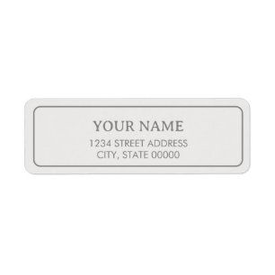 Minimalist Elegant Light Grey