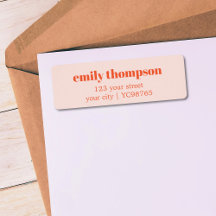 Minimalist Elegant Pastel Bold