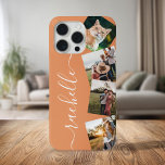 Minimalist Elegant Personalised Photo Collage<br><div class="desc">Minimalist Elegant Personalised Photo Collage iPhone Case</div>