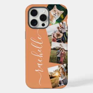 Minimalist Elegant Personalised Photo Collage iPhone 15 Pro Max Case