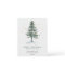 Minimalist Elegant Pine Tree Christmas Greeting
